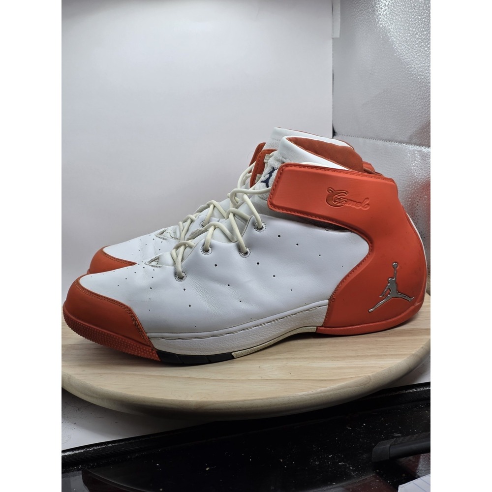Mens Size 13 - Jordan Carmelo 1.5 Rare Basketball Shoes White Orange 309265-105